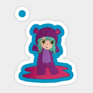 Bear PJs Sticker